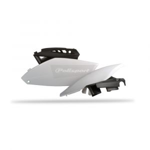 Panouri laterale Polisport Yamaha YZ 250F 10-13 alb/negru