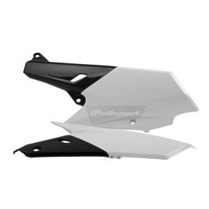 Panouri laterale Polisport Yamaha YZF/WRF 250/450 14-19 alb/negru