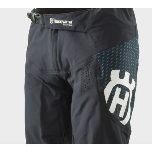 Pantaloni Husqvarna Railed Blue/Yellow/Turquoise