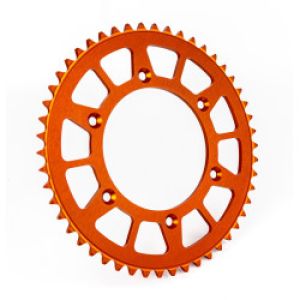 Pinion spate aluminiu Enduro Expert KTM/Husqv./Gasgas portocaliu