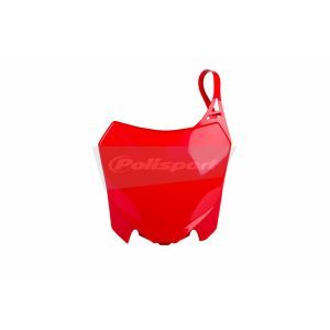 Placă număr Polisport Honda CRF 250 14-17 CRF 450 13-16 roșu