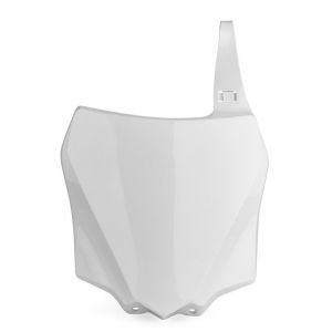 Placă număr Polisport Kawasaki KX85/100 14-19 alb