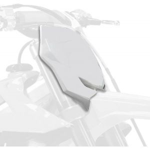 Placă număr Polisport Suzuki RMZ 450 18-21 RMZ 250 19-21 alb