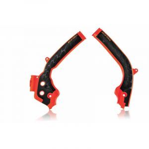 Protecție cadru Xgrip Acerbis KTM 17-19 portocaliu fluo-negru