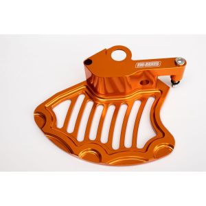 Protecție disc fr&acirc;nă față Fm-Parts Ktm/Husqvarna /Gasgas 2015-2024 portocaliu