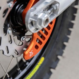 Protecție disc fr&acirc;nă spate X-Grip KTM/Husqv./Gasgas 24->portocaliu