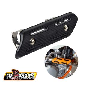 Protecție eșapament universal Fm-Parts negru