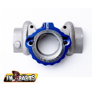 Protecție flanșă evacuare Fm-Parts KTM/Husqv./Gasgas 17-24 albastru