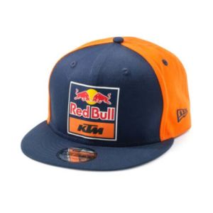 Sapca KTM Replica Team Flat Cap Orange Navy