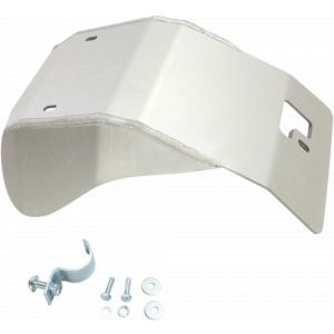 Scut motor aluminiu Moose Racing 250/350 EXC-F 17-19 argintiu