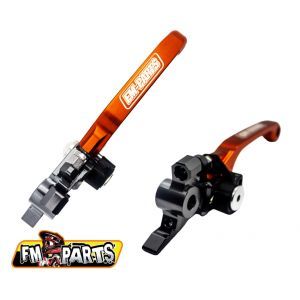 Set manete flexibile frană+ambreiaj Fm-Parts KTM 15-21 Brembo portocaliu