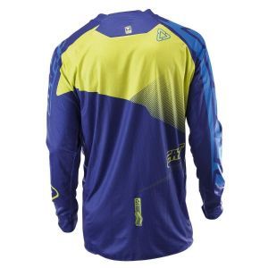 Tricou Leatt GPX 4.5 Lite Blue/Lime