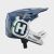 Cască Copii Husqvarna Status Blue/White