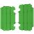 Grilaje Radiator Polisport Kawasaki KX125/250 97-05 Verde