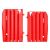 Grilaje Radiator Polisport Honda CRF 450 09-12 Roșu
