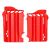 Grilaje Radiator Polisport Honda CRF 450 13-14 Roșu