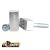 înălțătoare Ghidon Fm-Parts KTM/Husqv./GASGAS 20 Mm Silver