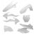 Kit Plastice Polisport KTM 17-19 Alb