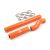 Kit Furtunuri Radiator Silicon X-Grip KTM/Husqv. 250-300 17-19 Portocaliu