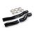 Kit Furtunuri Radiator Silicon X-Grip KTM/Husqv./Gasgas 250-300 20-22 Negru