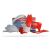 Kit Plastice Polisport Honda CRF 250 11-13 CRF 450 11-12 Roșu/alb