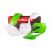 Kit Plastice Polisport Kawasaki KX85 01-13 Verde/alb