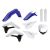 Kit Plastice Polisport Sherco SE-R/SEF-R 17-21 Albastru/alb