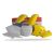 Kit Plastice Polisport Suzuki RM 125/250 01-08 Alb/galben