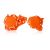 Kit Protectii Motor X-Power Acerbis KTM/Husqv. 2t 250/300 17-19 Portocaliu