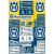 Kit Stickere Blackbird Husqvarna Logo 35x50 Cm