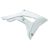 Laterale Rezervor Polisport Honda CRF 250 18 -21 CRF 450 17 -20 Alb