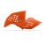Laterale Rezervor Polisport KTM 08-11 Portocaliu