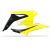 Laterale Rezervor Polisport Suzuki RMZ 450 08-17 Galben/negru