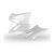 Laterale Rezervor Polisport Yamaha YZ 125/250 02-14 Alb