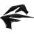 Laterale Rezervor Polisport Yamaha YZF/WRF 250/450 18-20 Negru