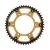 Pinion Spate Oțel-aluminiu Supersprox KTM/Husqv./Gasga Auriu
