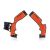 Protecție Cadru Xgrip Acerbis KTM SX 65 14-18 Negru-portocaliu