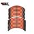 Set Stickere Janta Față+spate 4MX Portocaliu