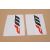 Set Stickere Protecție Furcă WP White
