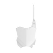 Placă Număr Polisport Kawasaki KXF250 17-19 KXF450 16-19 Alb