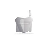 Placă Număr Polisport Honda CRF 250 08-09 Alb